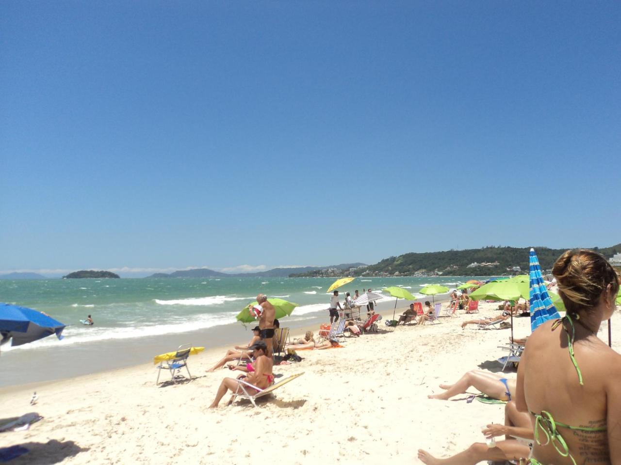 Lindo Apto Na Rua Da Praia Ingleses Apartment Florianopolis Exterior photo